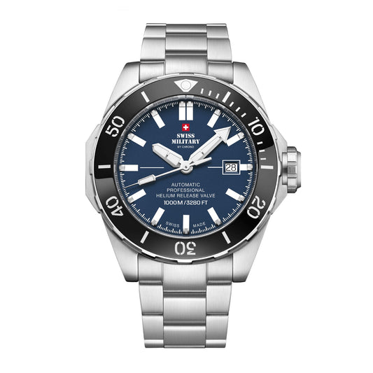 Мъжки часовник SWISS MILITARY BY CHRONO - SMA34092.02 SET BLUE
