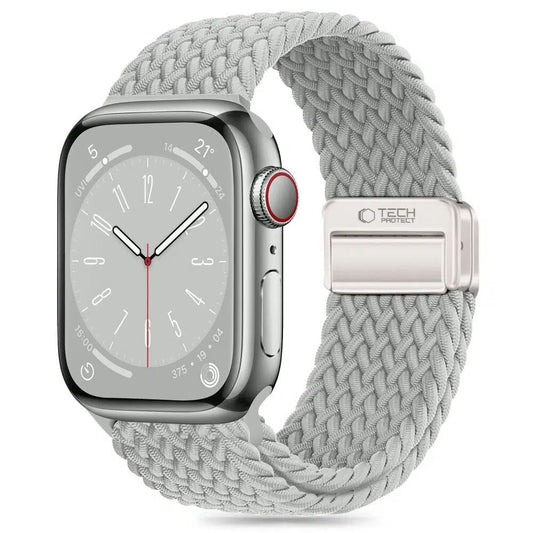 Сива плетена каишка за Apple Watch