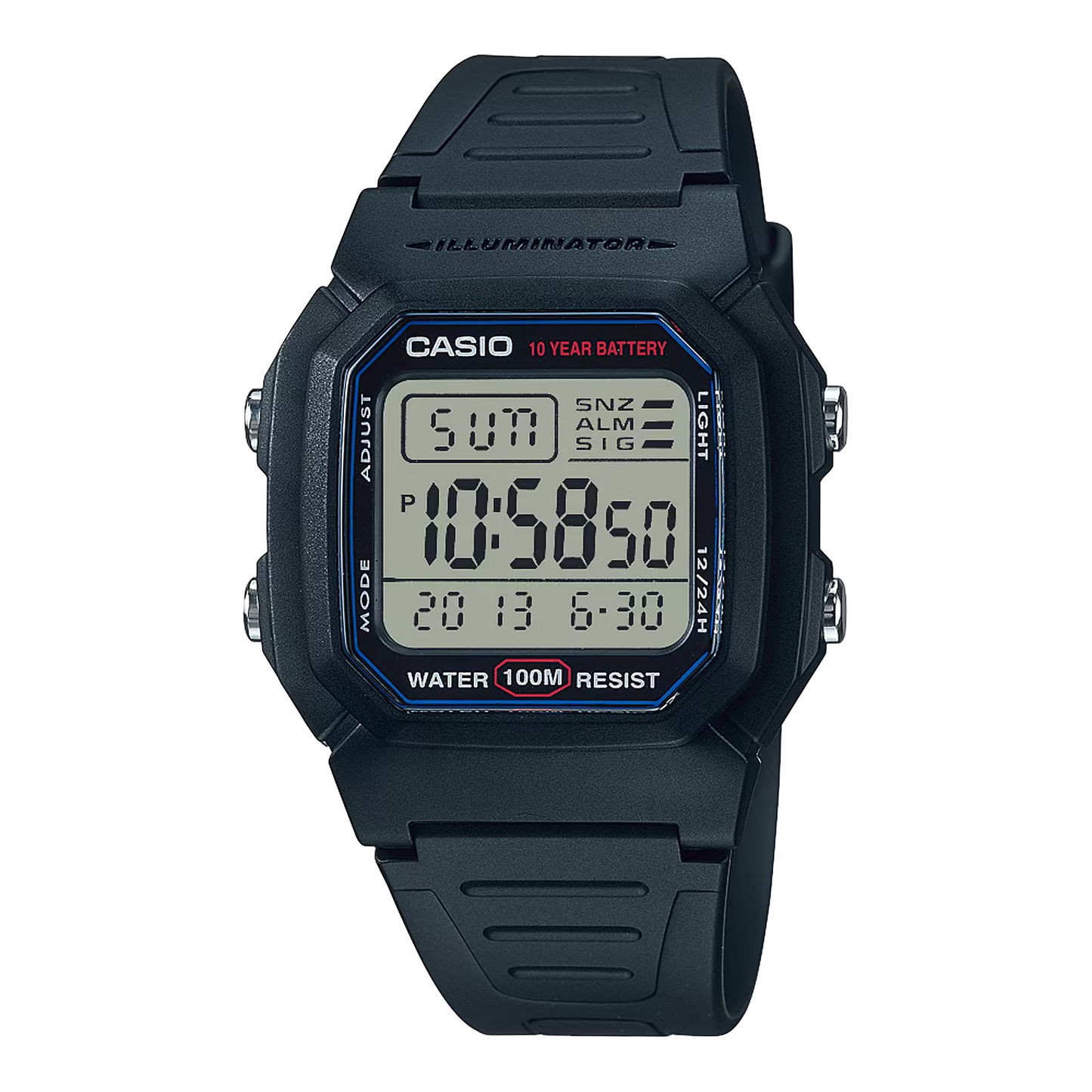 Мъжки часовник CASIO - W-800H-1AVES