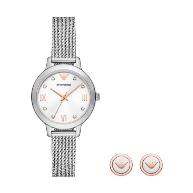 Дамски часовник EMPORIO ARMANI - AR80065SET