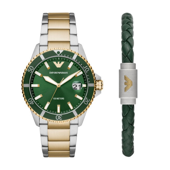 Мъжки часовник EMPORIO ARMANI - AR80063SET