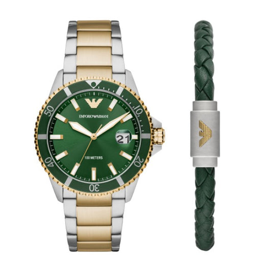 Мъжки часовник EMPORIO ARMANI - AR80063SET