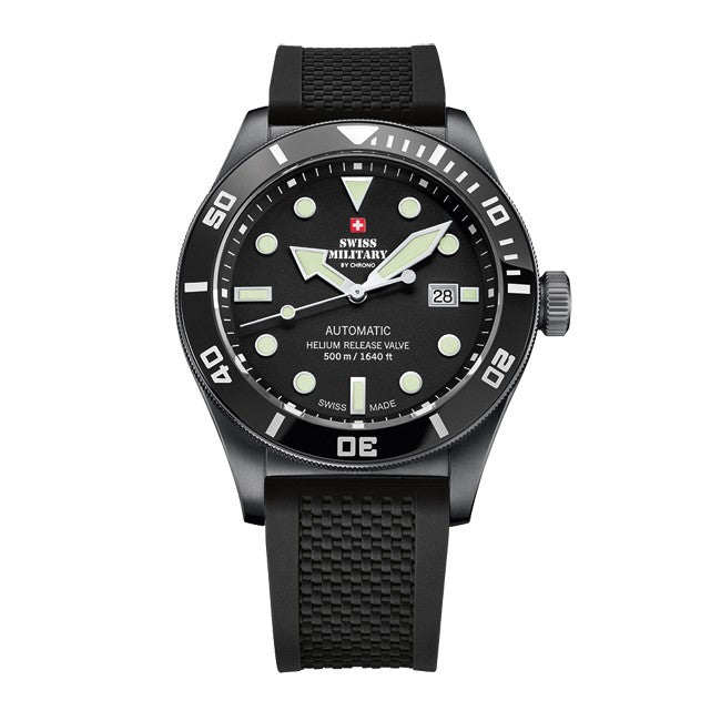 Мъжки часовник SWISS MILITARY BY CHRONO - SMA34075.04SET BLACK
