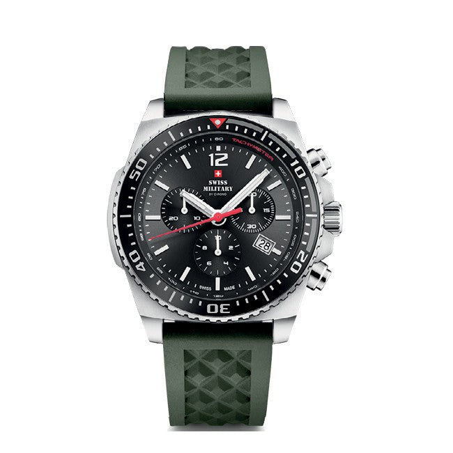 Мъжки часовник SWISS MILITARY BY CHRONO - SM34093.01SET GREEN