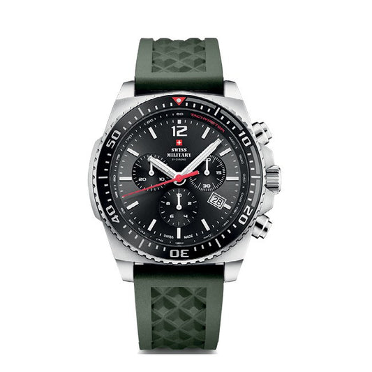 Мъжки часовник SWISS MILITARY BY CHRONO - SM34093.01SET GREEN