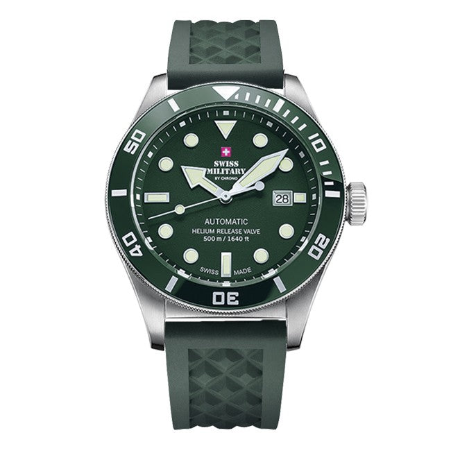 Мъжки часовник SWISS MILITARY BY CHRONO - SMA34075.03SET GREEN