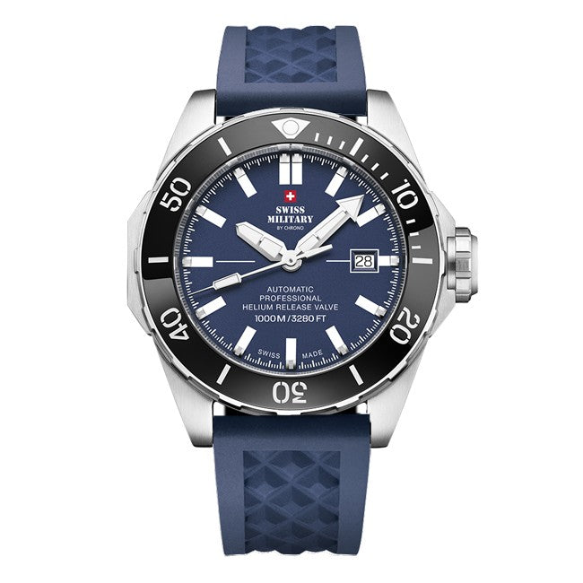 Мъжки часовник SWISS MILITARY BY CHRONO - SMA34092.02 SET BLUE