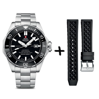 Мъжки часовник SWISS MILITARY BY CHRONO - SMA34092.01SET BLACK
