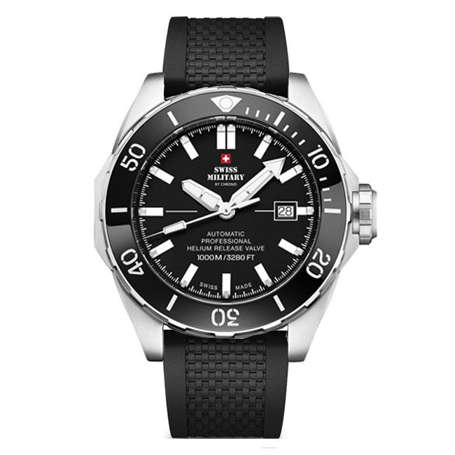 Мъжки часовник SWISS MILITARY BY CHRONO - SMA34092.01SET BLACK