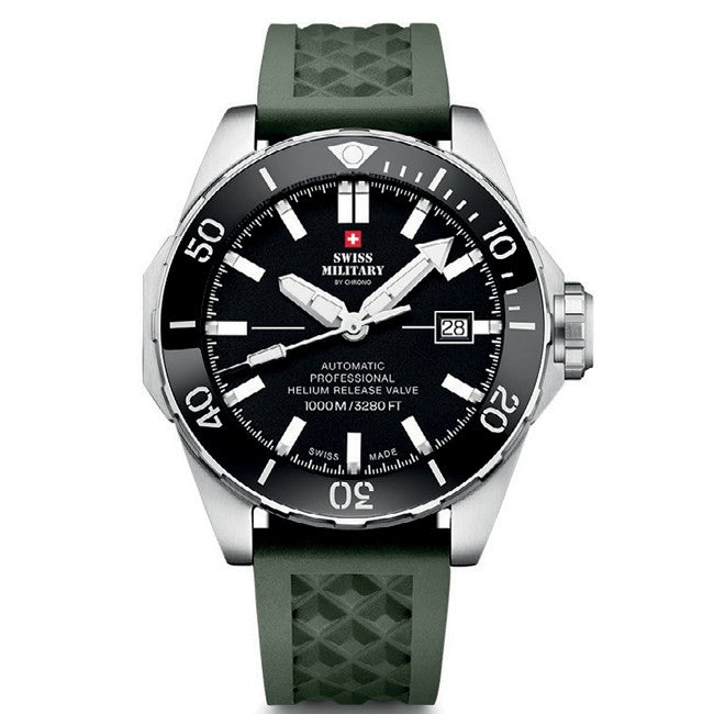 Мъжки часовник SWISS MILITARY BY CHRONO - SMA34092.01SET GREEN