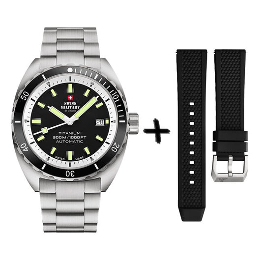 Мъжки часовник SWISS MILITARY BY CHRONO - SMA34100.02SET BLACK
