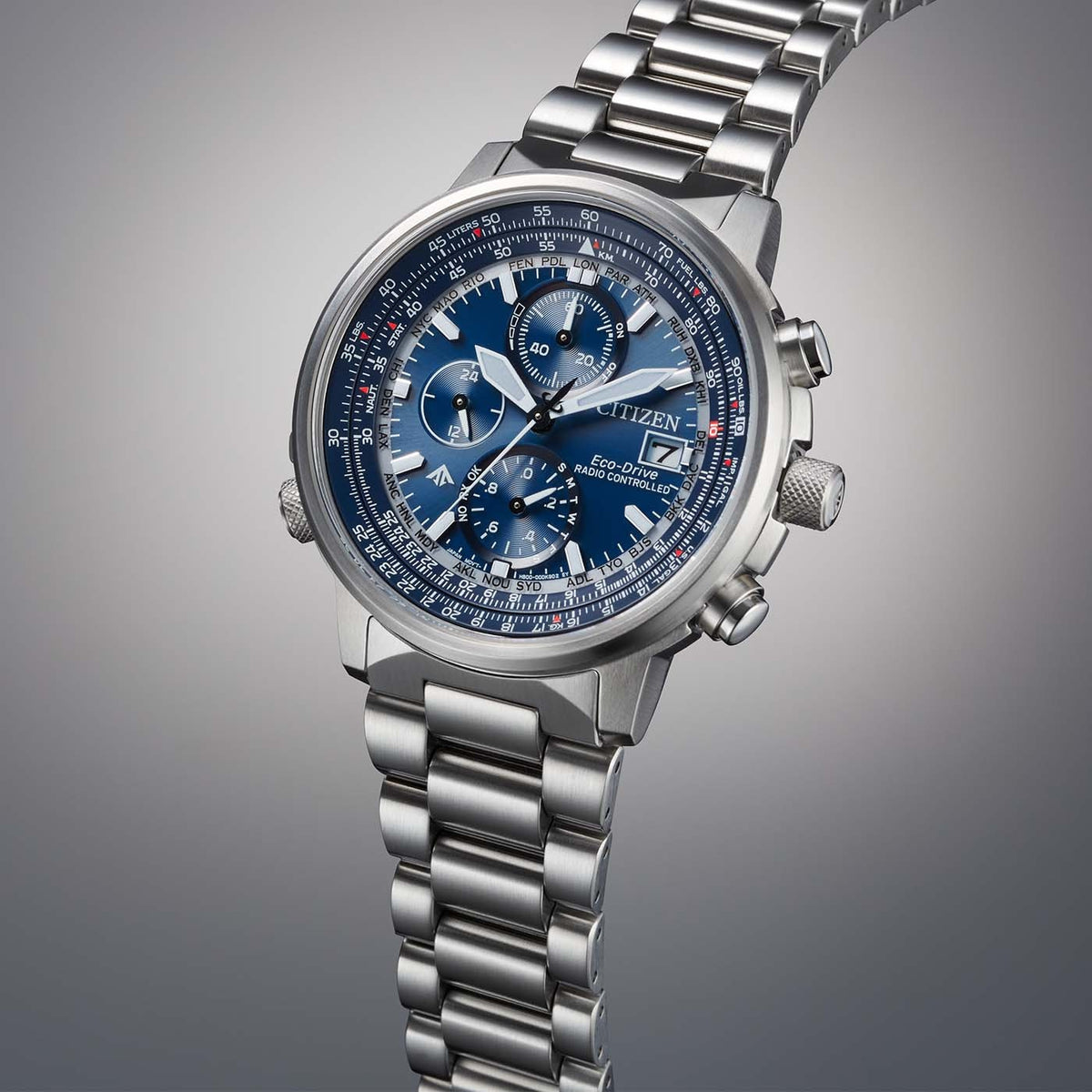Мъжки часовник Citizen Eco-Drive Radio-Controlled  - AT8300-58L