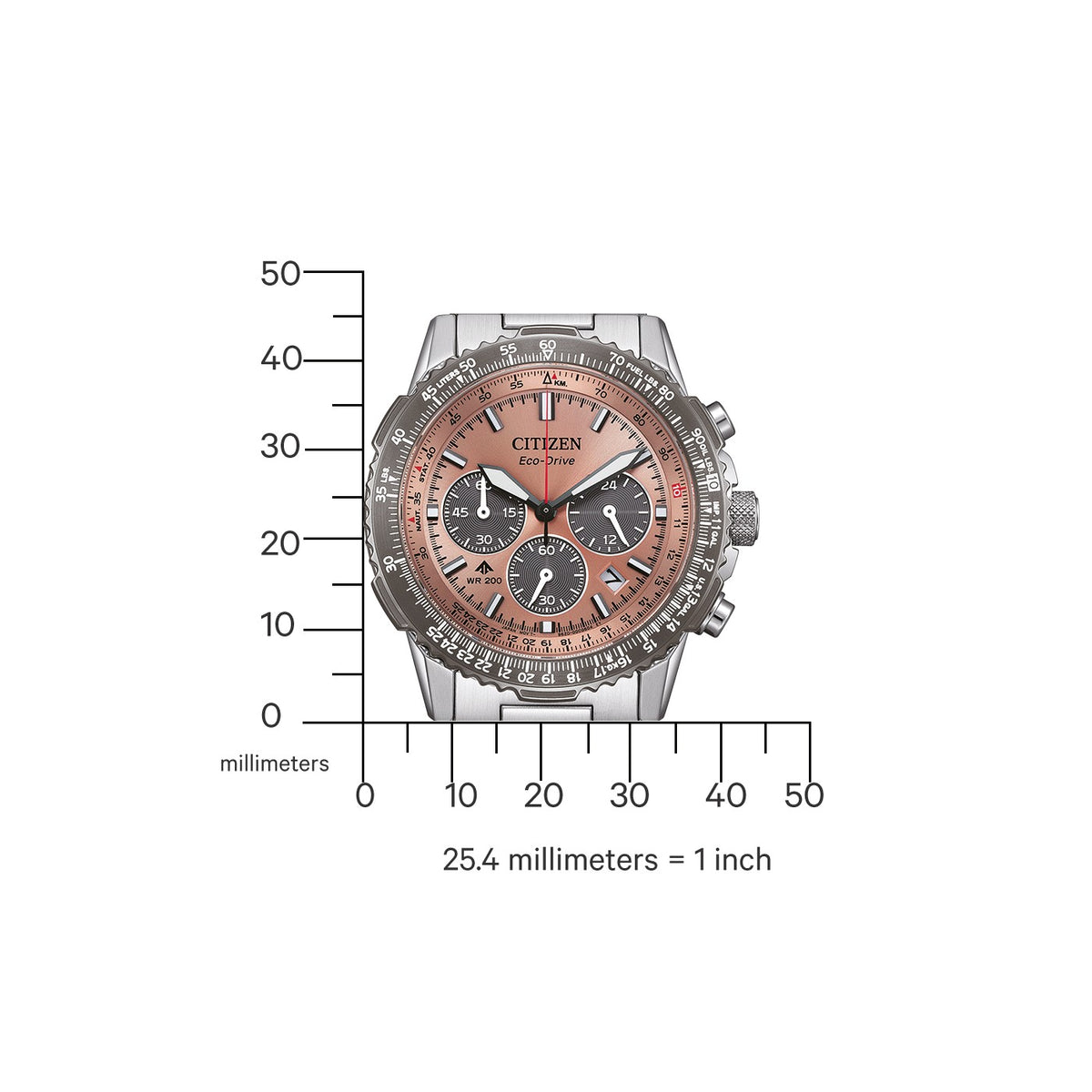 Мъжки часовник Citizen Eco-Drive Promaster Chrono - CA4664-60X
