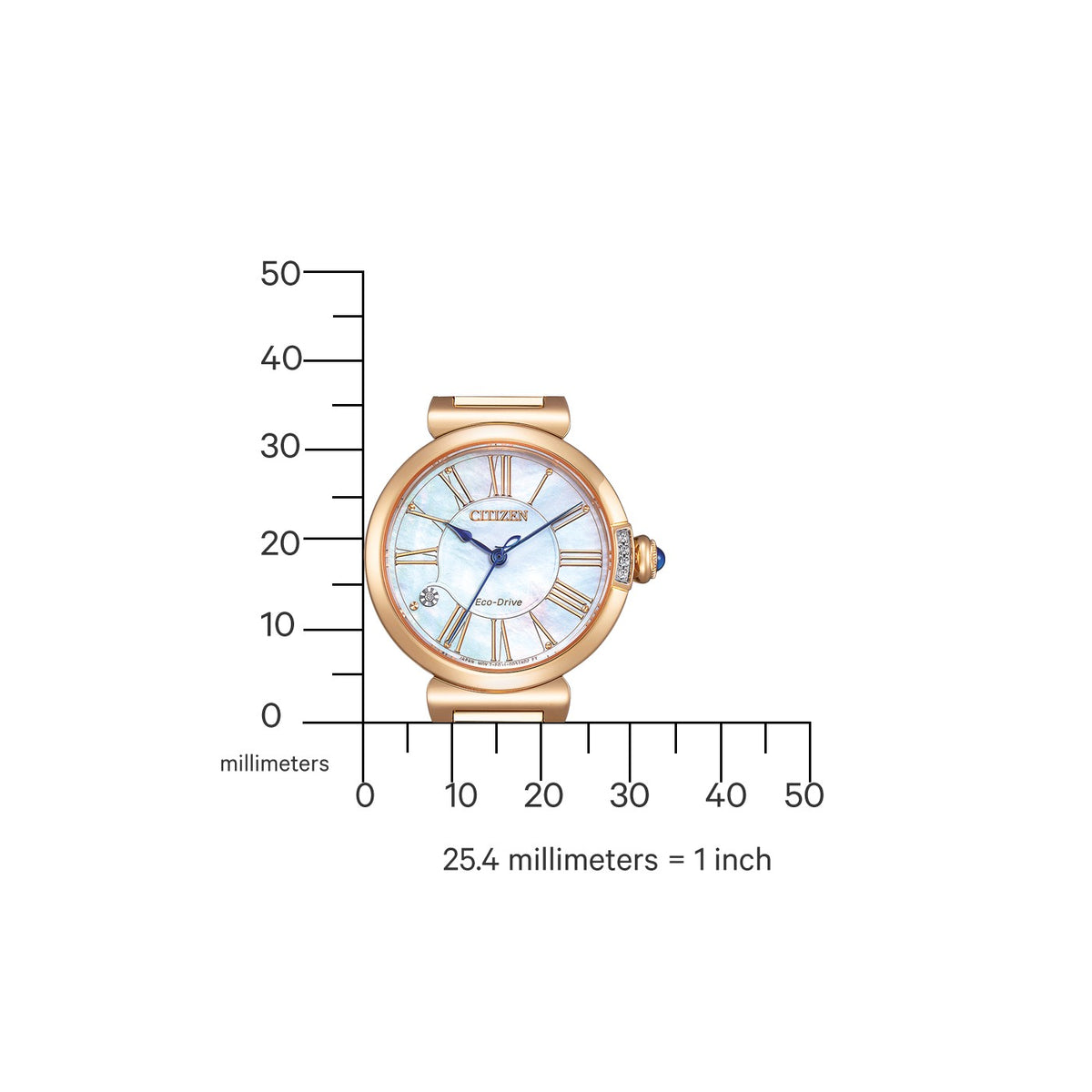 Дамски часовник CITIZEN - EM1063-89D