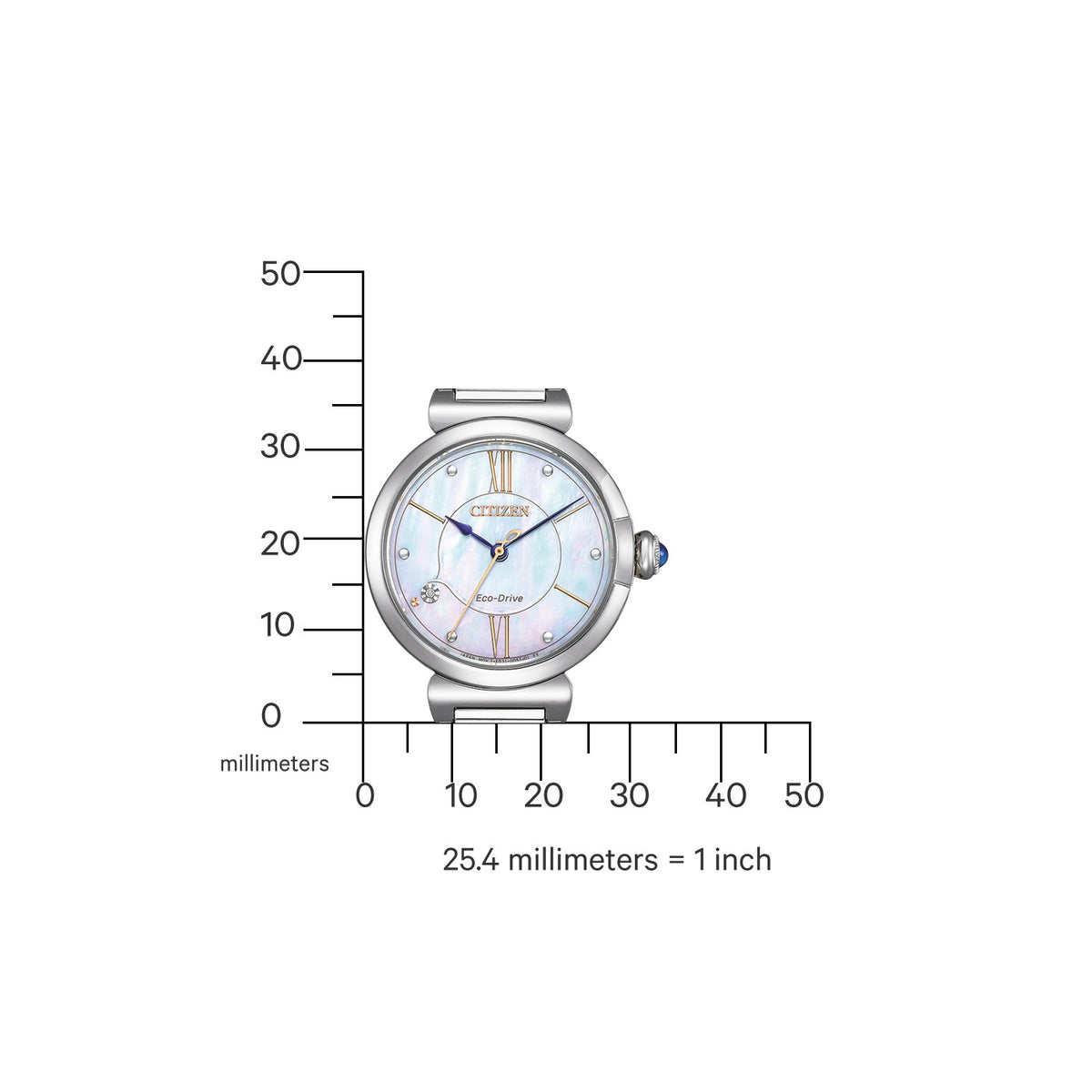 Дамски часовник CITIZEN - EM1070-83D