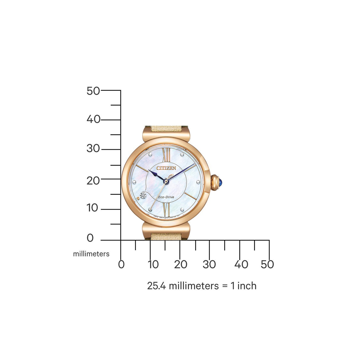 Дамски часовник CITIZEN - EM1073-18D