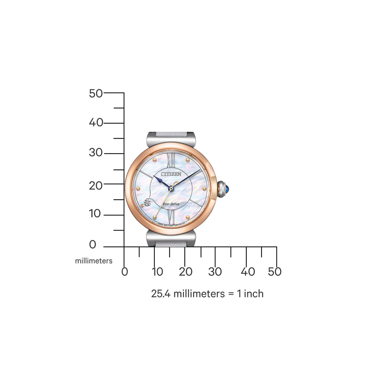 Дамски часовник CITIZEN - EM1074-15D