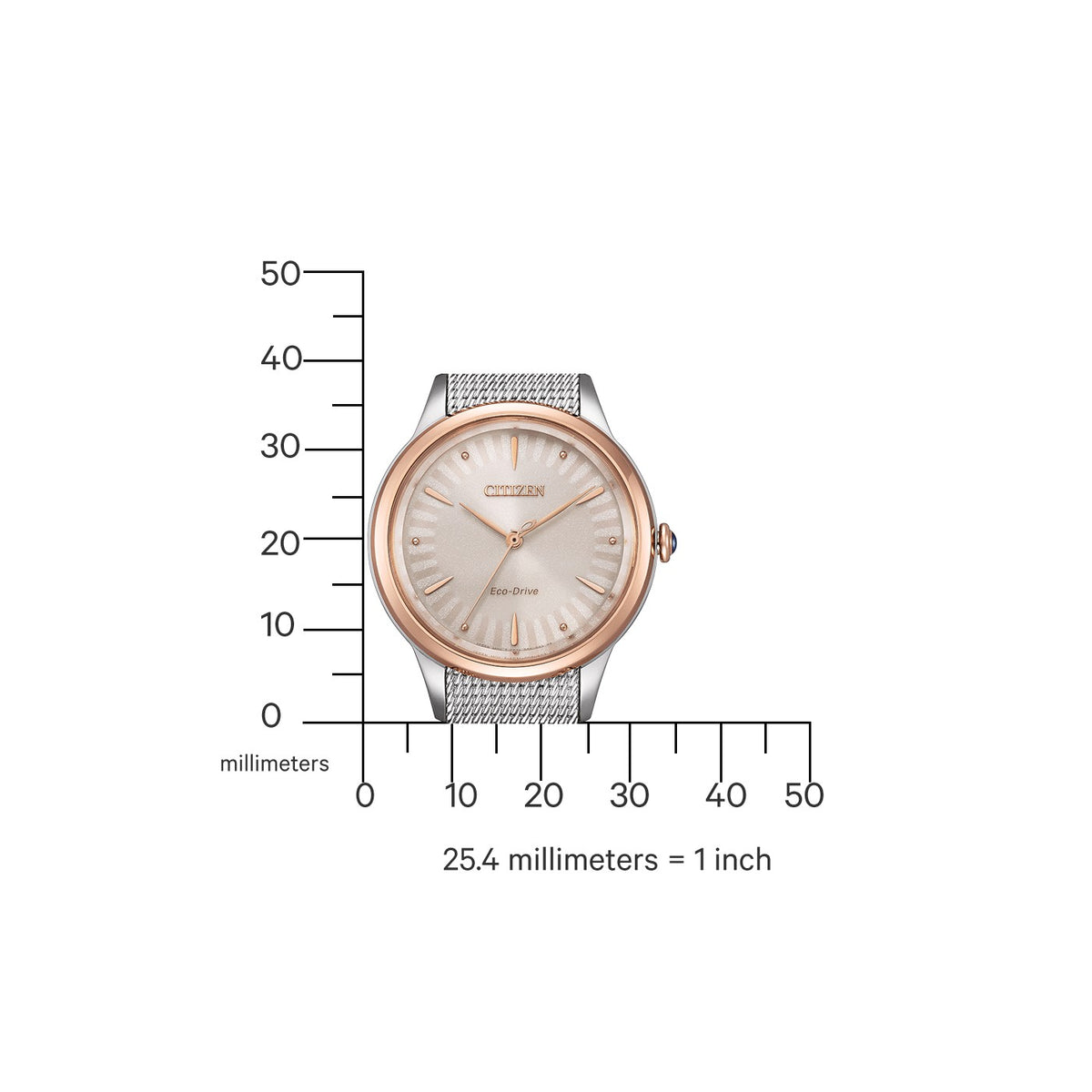 Дамски часовник CITIZEN - EM1156-80X