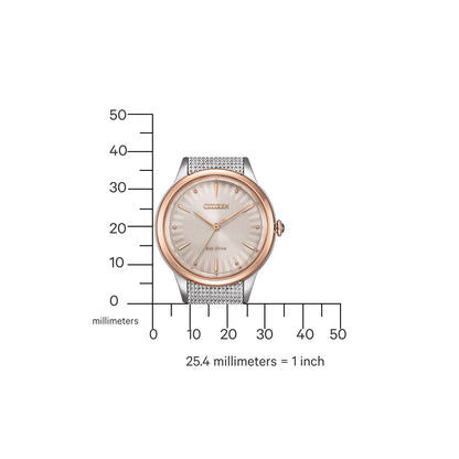 Дамски часовник CITIZEN - EM1156-80X