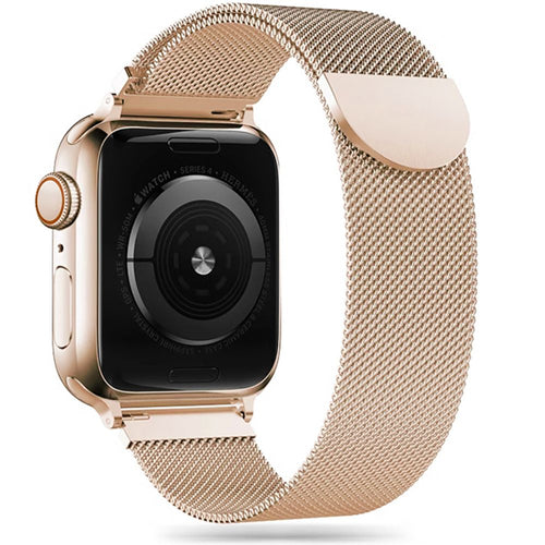 Златиста миланезе меш за Apple Watch