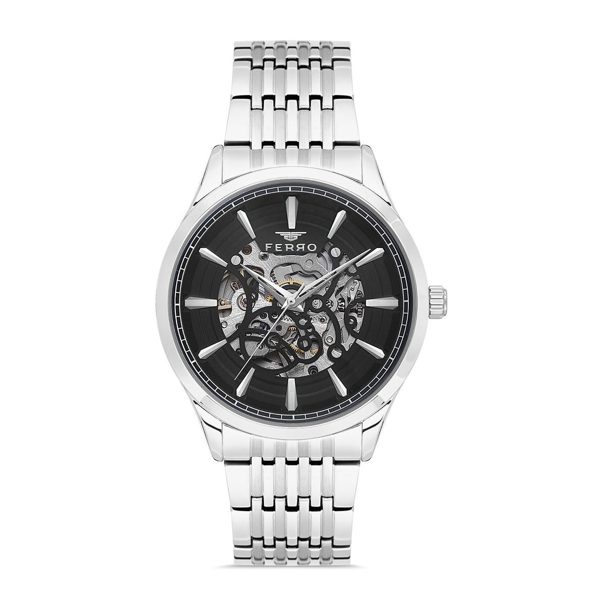 Мъжки часовник Ferro Skeleton Automatic - FM31440A-A2