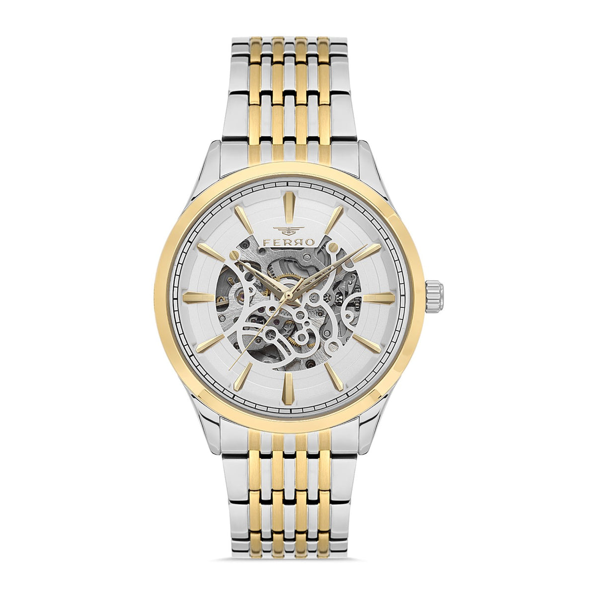 Мъжки часовник Ferro Skeleton Automatic - FM31440A-D