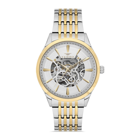 Мъжки часовник Ferro Skeleton Automatic - FM31440A-D