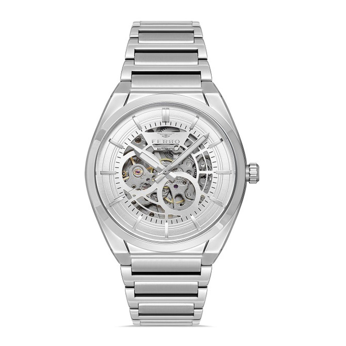 Мъжки часовник Ferro Skeleton Automatic - FM3194AWT-A