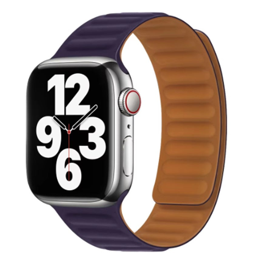 Каишка за Apple Watch - Gross Fishbone Purple - 42/44/45/46/49мм