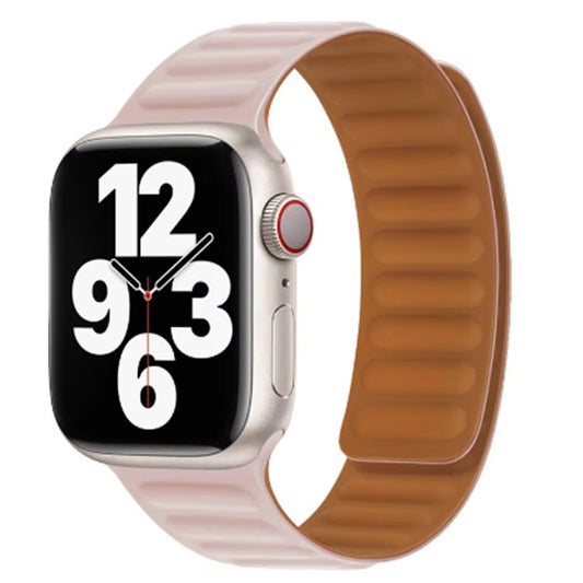 Каишка за Apple Watch - Gross Fishbone Pink`o - 42/44/45/46/49мм