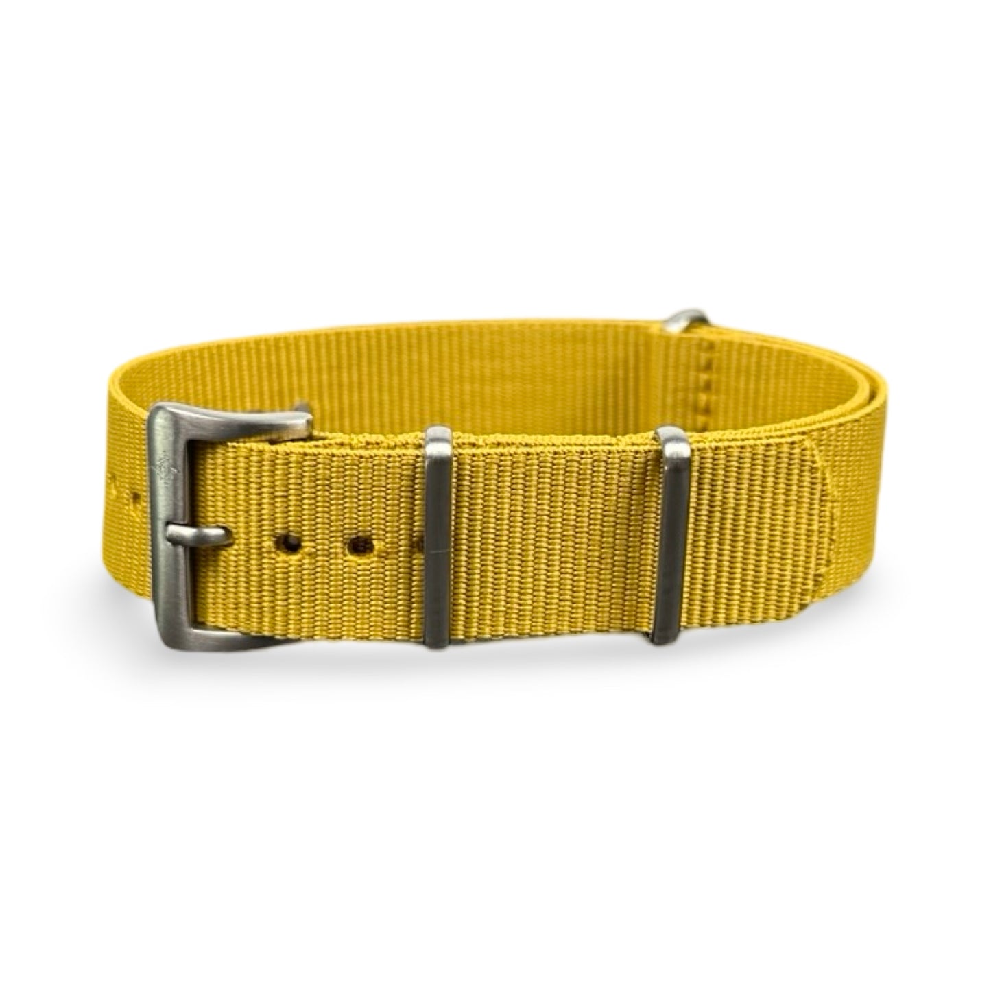 Жълта Каишка за Часовник - STR Mustard - 22мм