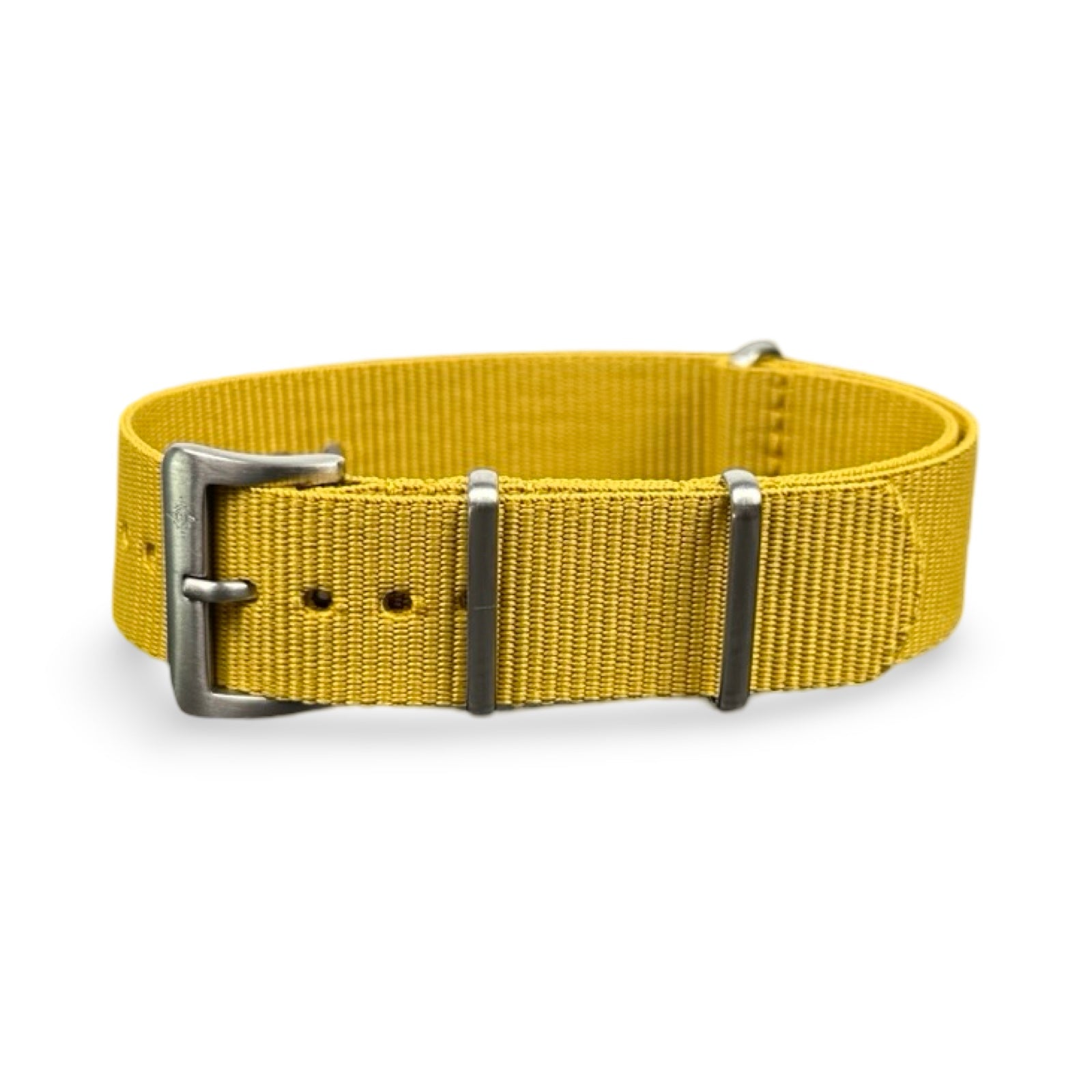 Жълта Каишка за Часовник - STR Mustard - 22мм