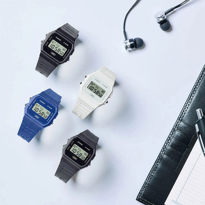 Мъжки часовник CASIO - F-91WB-2A1EF