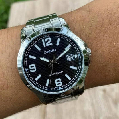 Мъжки аналогов часовник CASIO - Casio Collection - MTP-V004D-1B2UDF