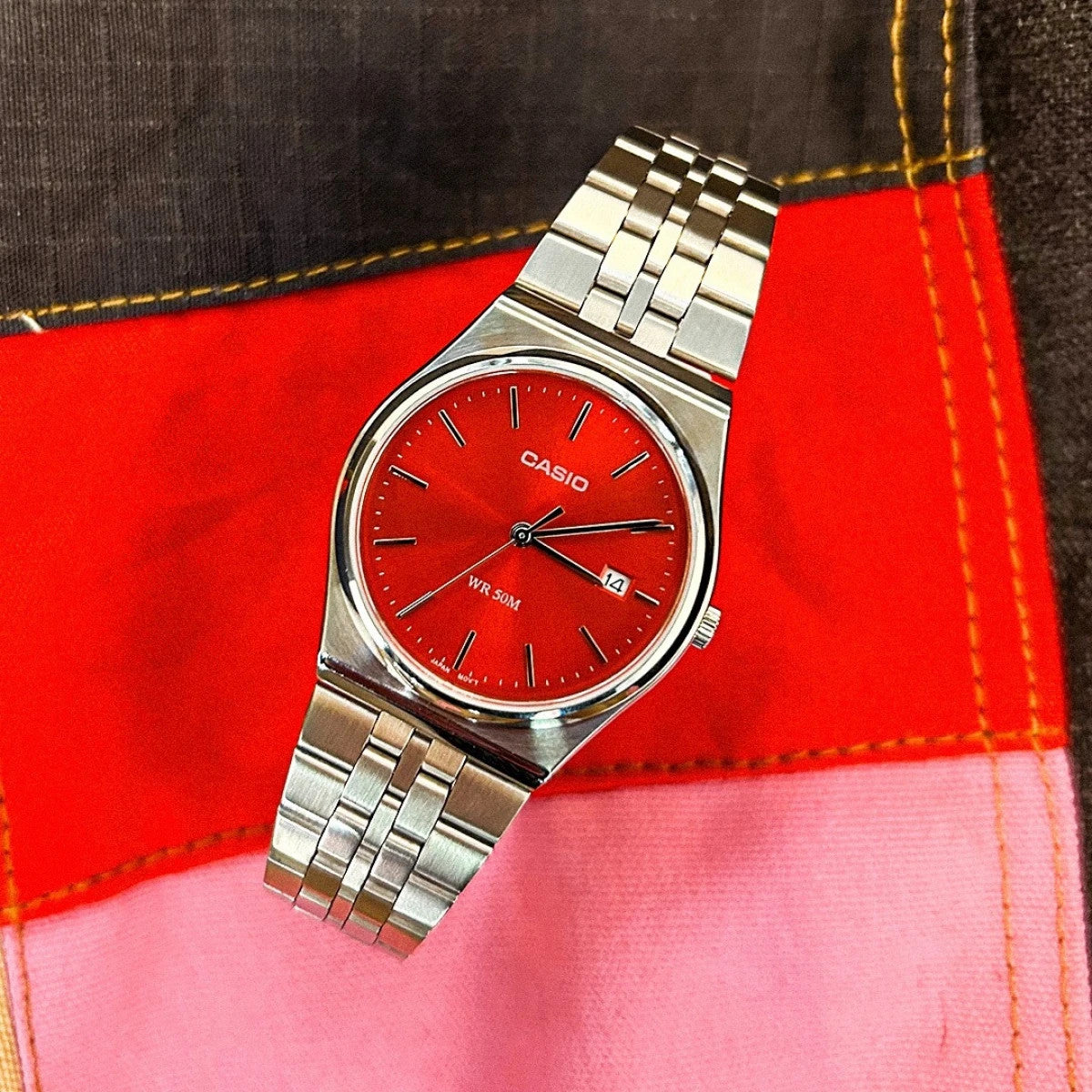 Мъжки аналогов часовник Casio - MTP-B145D-4A2VEF