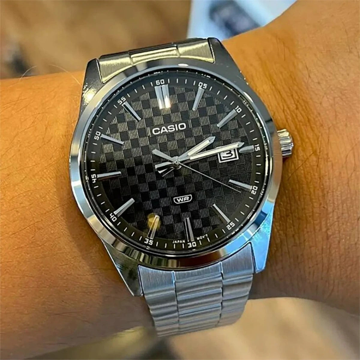 Мъжки аналогов часовник Casio - Casio Collection - MTP-VD03D-2AUDF