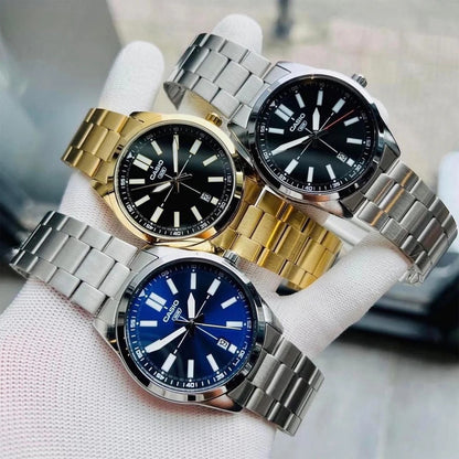 Мъжки аналогов часовник Casio - Casio Collection - MTP-VD02G-1EUDF