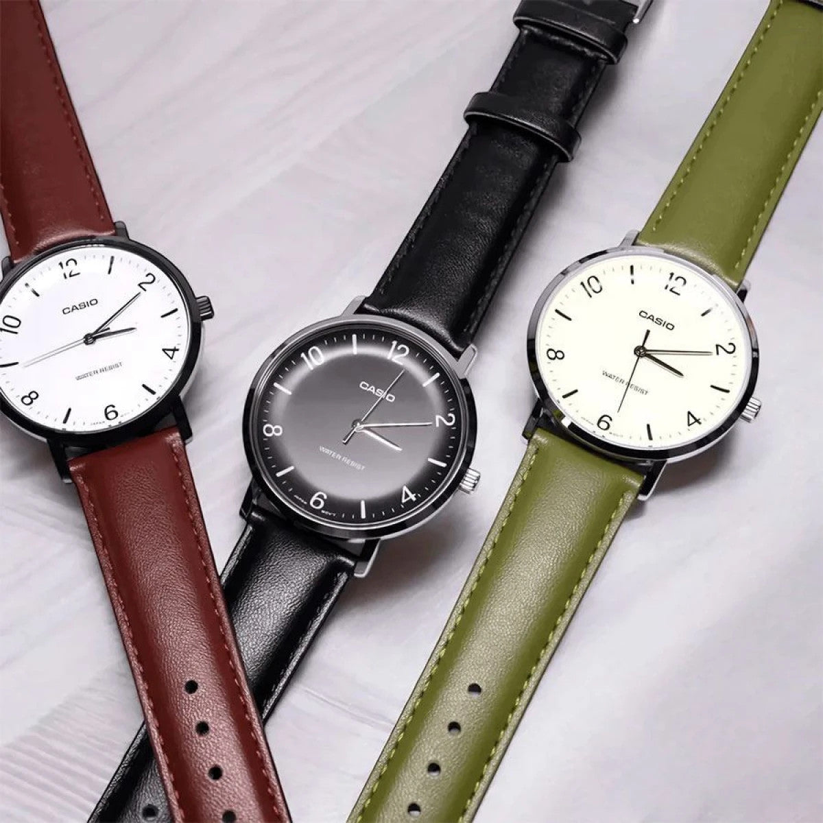 Мъжки аналогов часовник Casio - MTP-VT03BL-7BDF