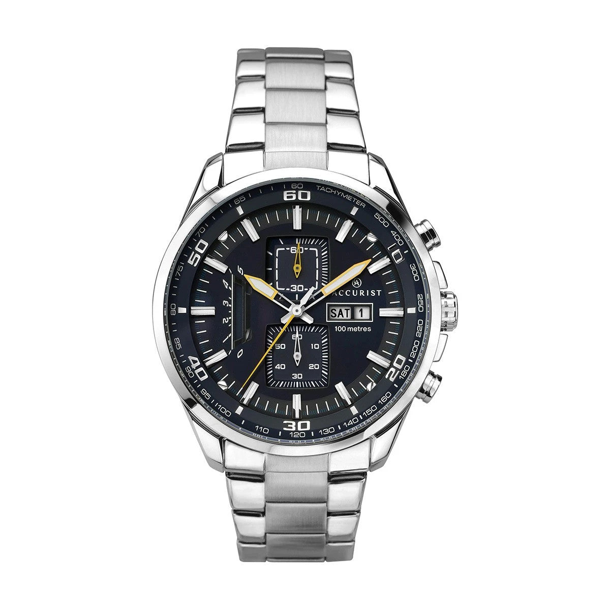 Мъжки аналогов часовник Accurist Chronograph - A-7005