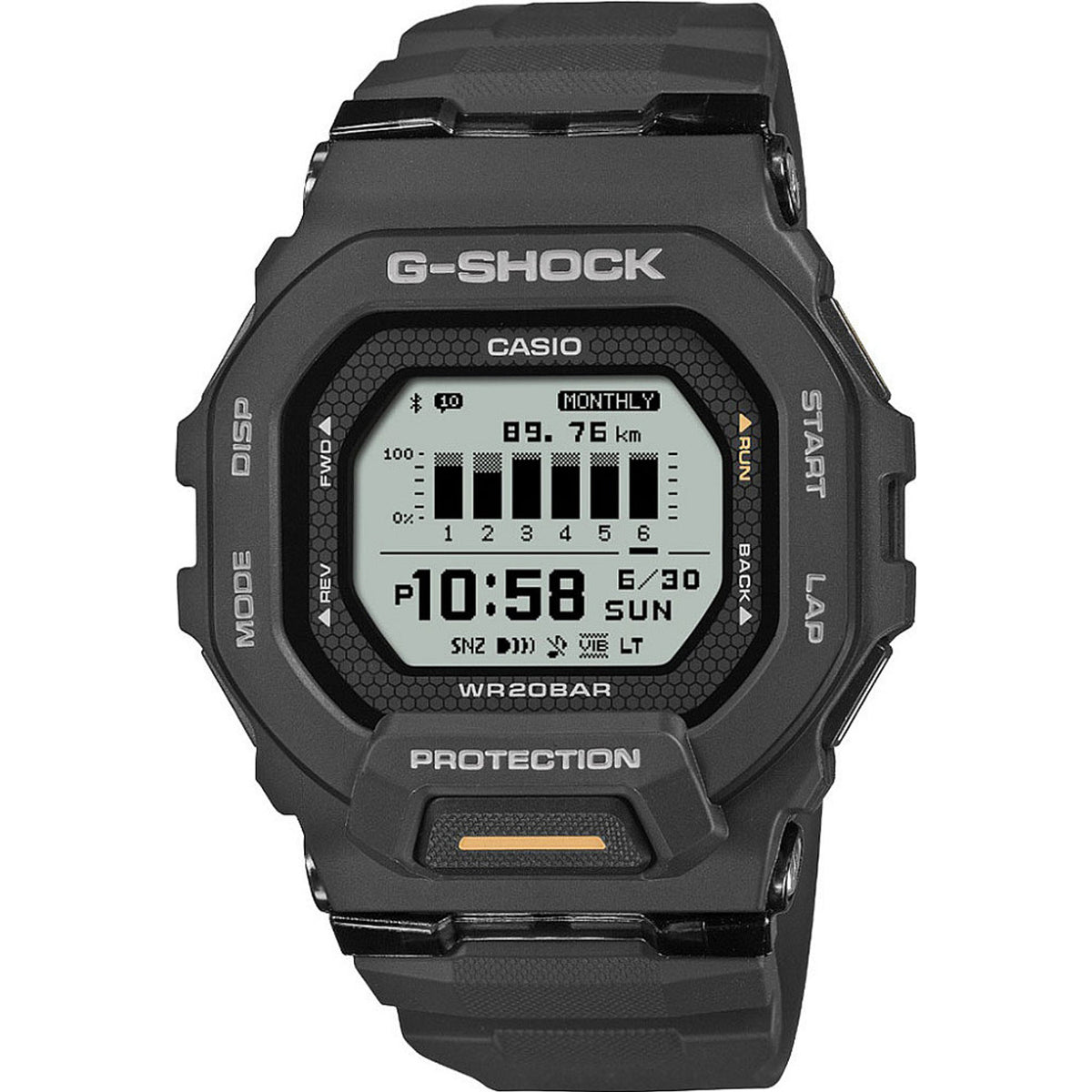 Мъжки часовник Casio G-Shock G-Squad - GBD-200-1A1ER