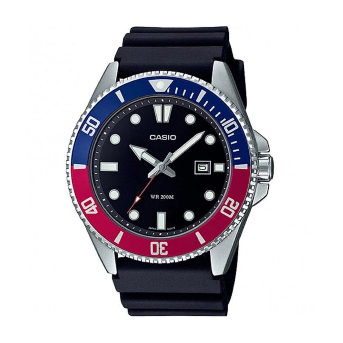 Мъжки аналогов часовник Casio Diving - MDV-107-1A3VEF