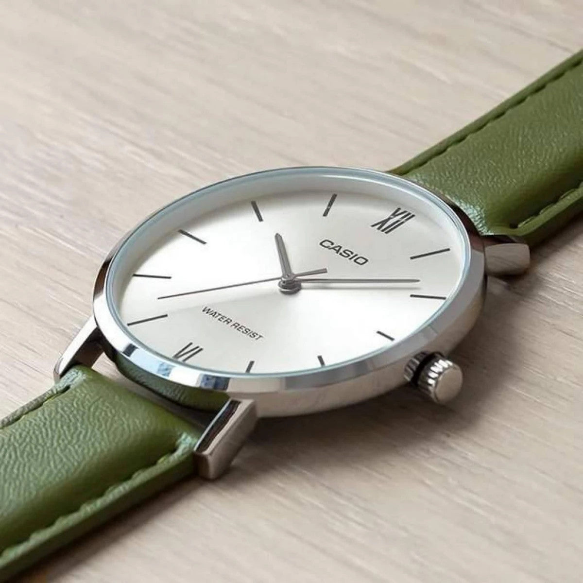 Мъжки аналогов часовник Casio - Casio Collection - MTP-VT01L-3BUDF