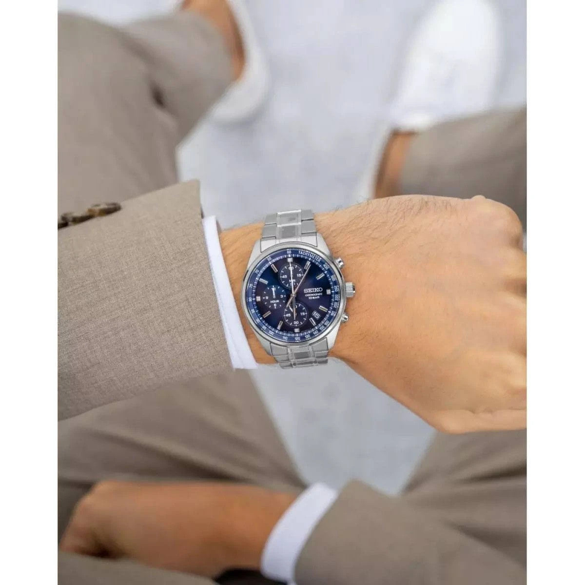 Мъжки часовник SEIKO - SSB377P1