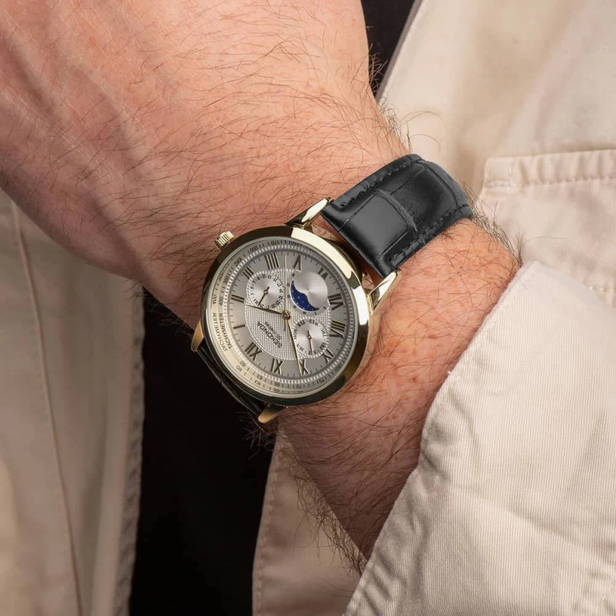 Мъжки часовник Sekonda Armstrong Moon Phase - S-30147.00
