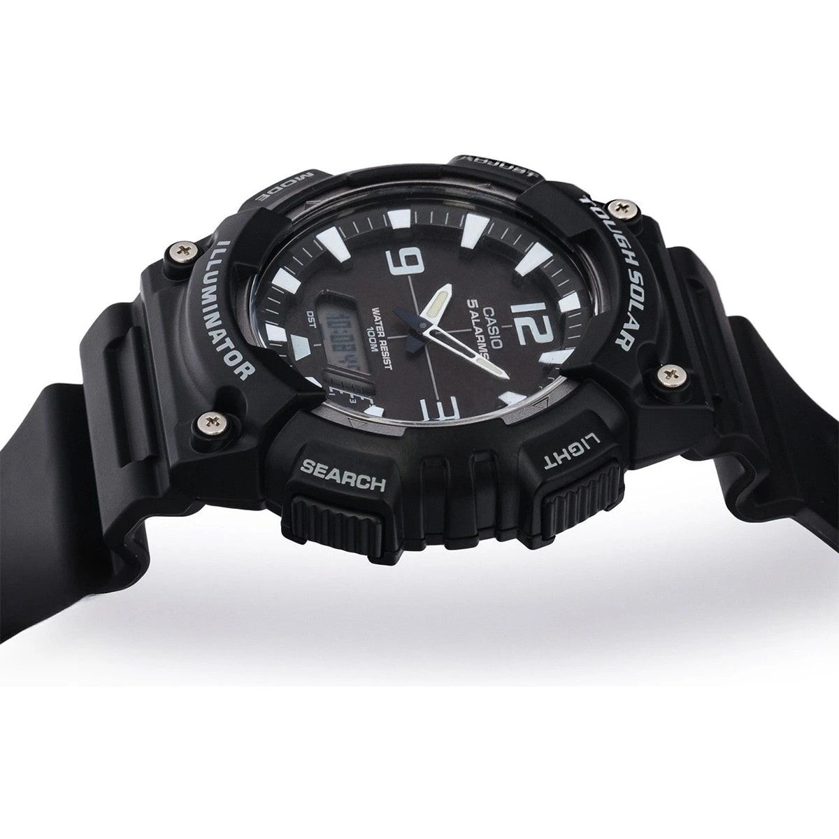 Мъжки дигитален часовник Casio Solar - Casio Collection - AQ-S810W-1AVDF