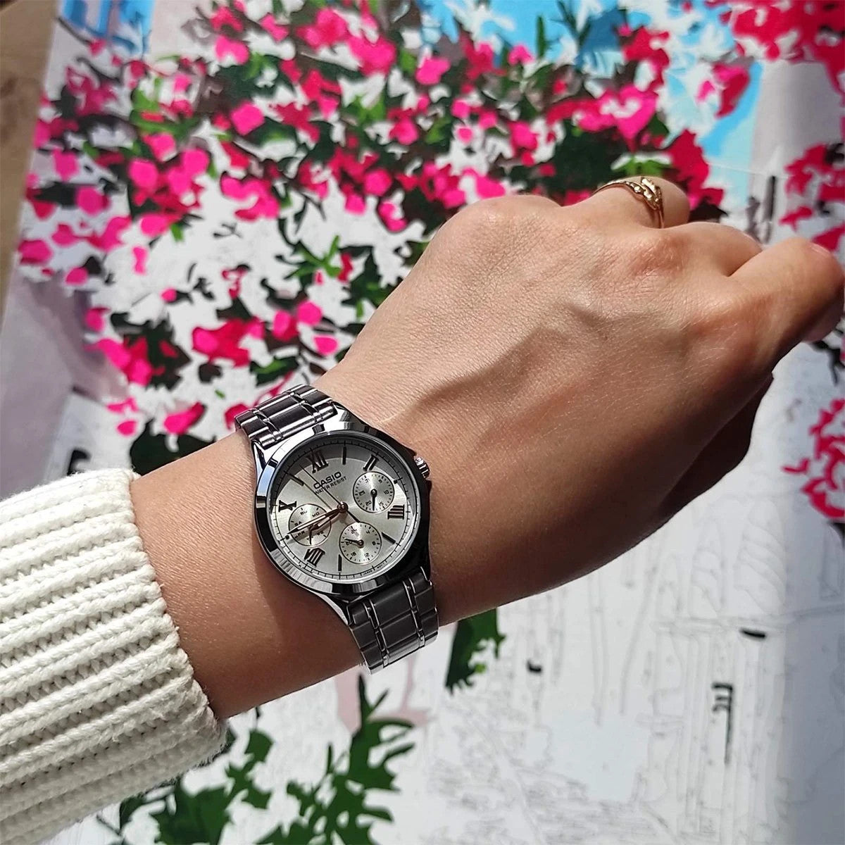 Дамски аналогов часовник Casio - LTP-V300D-7A2UDF