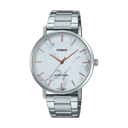 Мъжки аналогов часовник Casio - Casio Collection - MTP-VT01DM-7AUDF