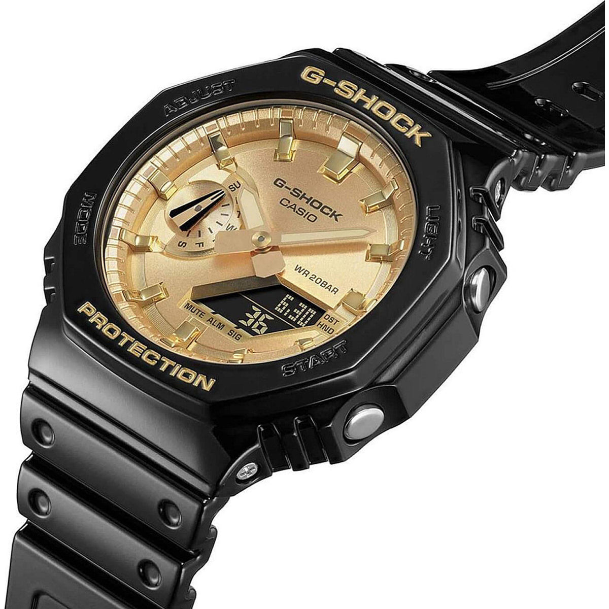 Мъжки часовник Casio G-Shock - GA-2100GB-1AER
