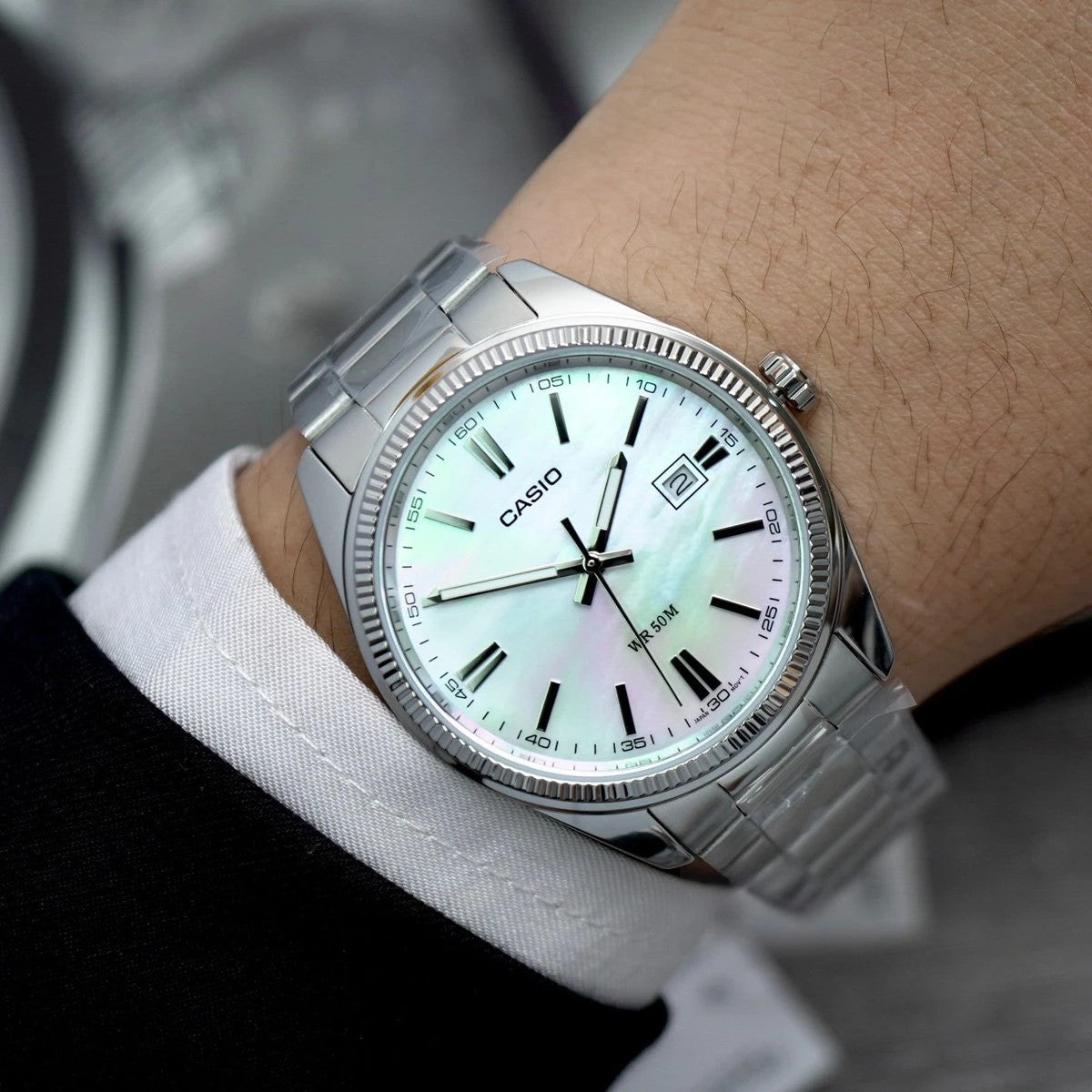 Мъжки аналогов часовник Casio - Casio Collection - MTP-1302DS-7AVDF