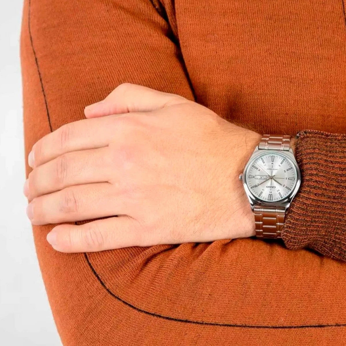 Мъжки аналогов часовник Casio - Casio Collection - MTP-V006D-7CUDF